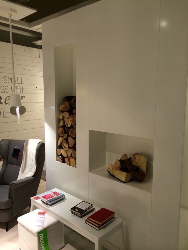 Interieurafwerking met strakke wand en nis