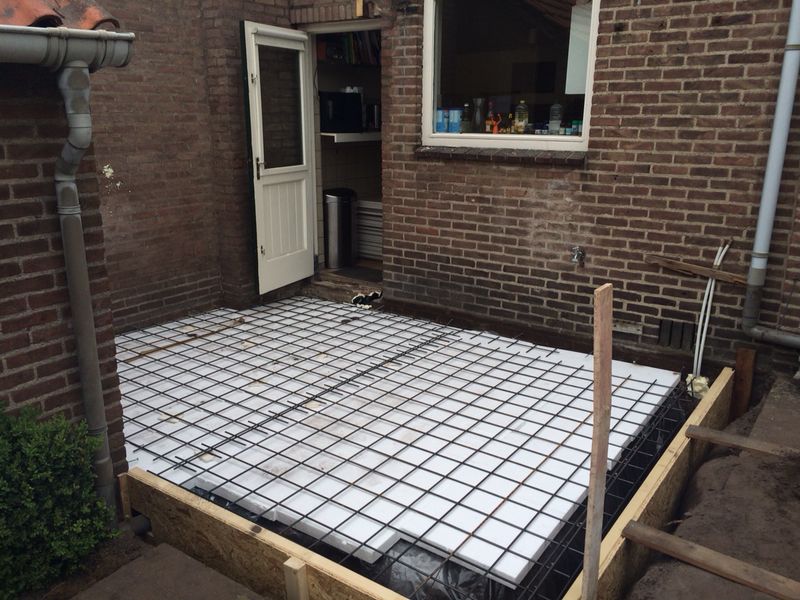 Voorbereiding van vloerconstructie